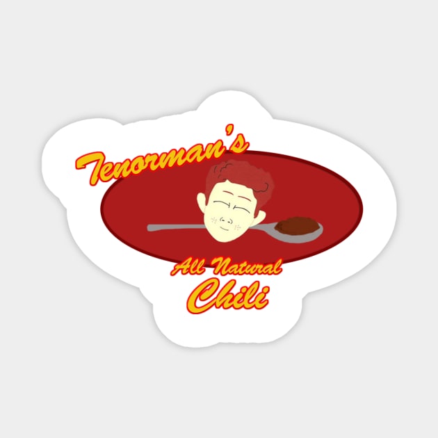 Tenorman's All Natural Brand Chili Sticker by Brojo